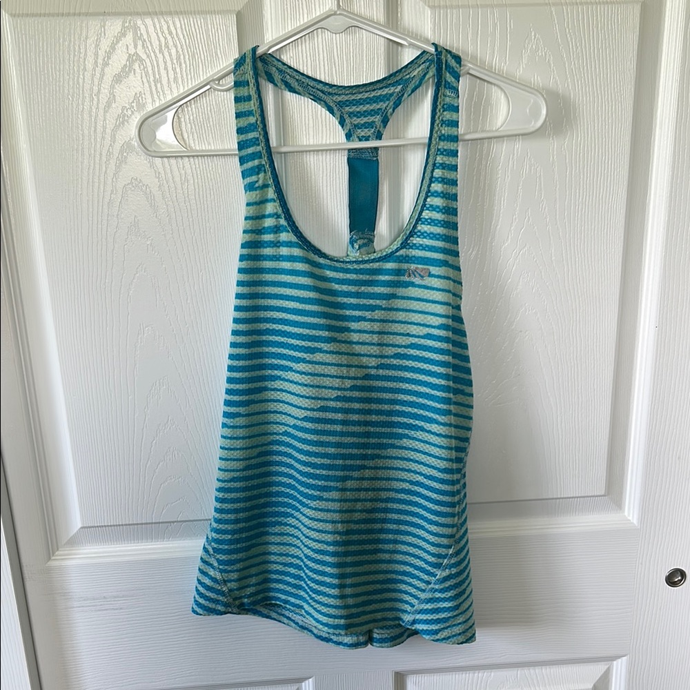 Body Glove Blue Racerback Tank Top with Scoop Neckline